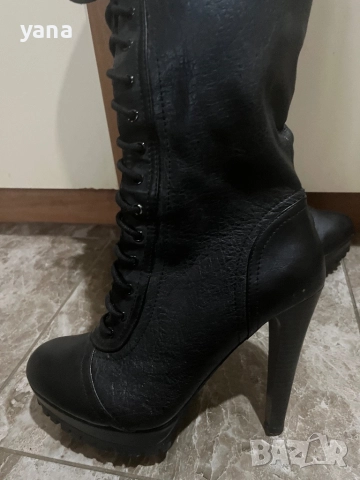 Естествена кожа, снимка 5 - Дамски ботуши - 52916903
