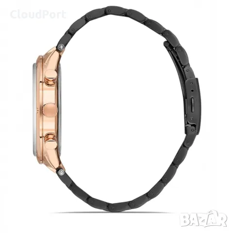 Мъжки комплект, Парфюм и часовник, Polo Air, Злато/Черно, снимка 4 - Мъжки - 50393962