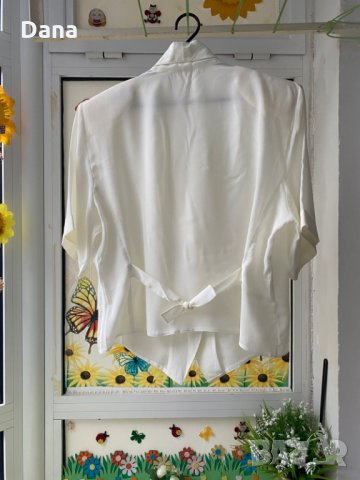 Копринена блузка, снимка 2 - Ризи - 35961018