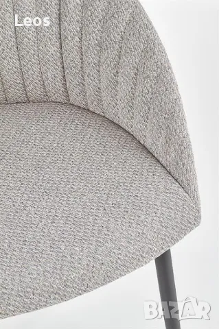 Трапезен стол K357 в сиво, снимка 2 - Столове - 49164644