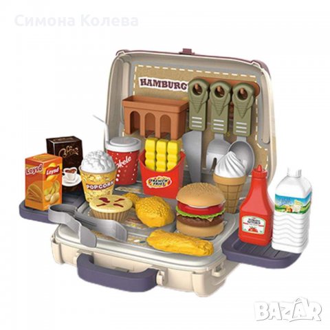 ✨Детска чанта с принадлежности – приготвяне на бургери или козметична, снимка 9 - Други - 38869703