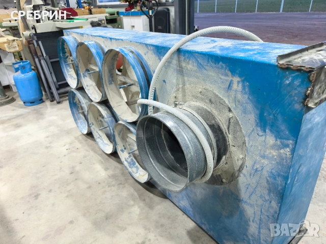 Аспирация с 6 торби, 4кв и вход на засмукване 350мм-8000куб., снимка 4 - Други машини и части - 52887881