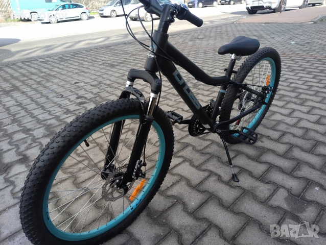 CROSS Алуминиев велосипед 24" SPEEDSTER boy 2db черен/син, снимка 7 - Велосипеди - 53561371