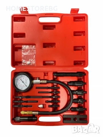 Професионален комплект за тест на компресия на дизелови двигатели 🛠️ За всички, които търсят точ, снимка 2 - Аксесоари и консумативи - 50763890