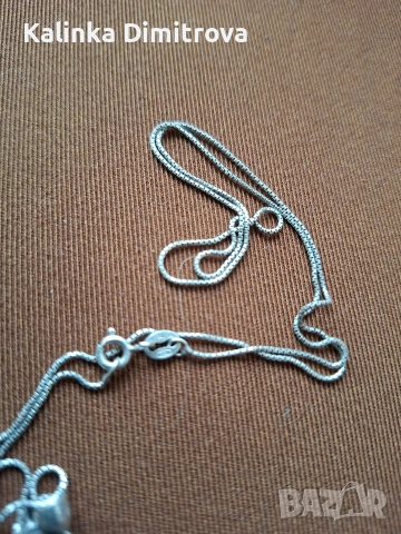 Сребърни бижута-925., снимка 8 - Колиета, медальони, синджири - 53219164