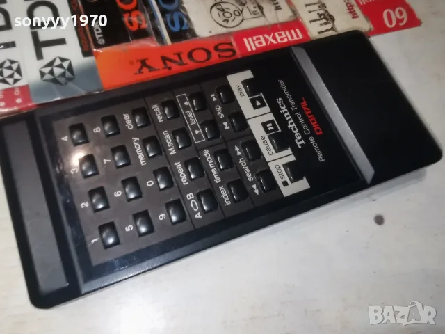 TECHNICS SH-R52 REMOTE MADE IN JAPAN-ВНОС SWISS 1908262105, снимка 5 - Други - 55729632