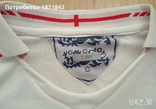 Футболна тениска на Англия / Бекъм 7, снимка 5 - Футбол - 47715515