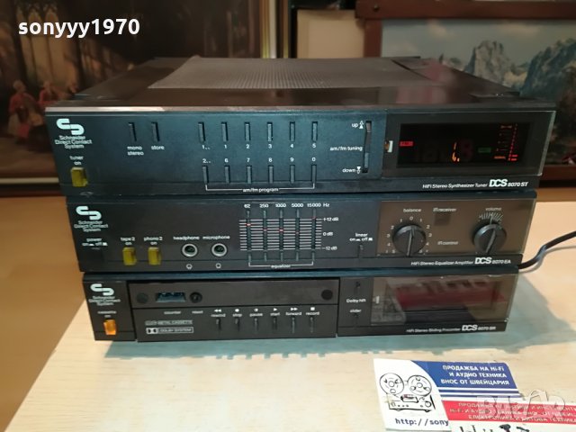 schneider-west germany 1808210931, снимка 2 - Ресийвъри, усилватели, смесителни пултове - 33847603