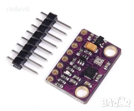 GY-91, MPU9250+BMP280 – акселерометър, жироскоп, цифров компас, температура и атмосферно налягане