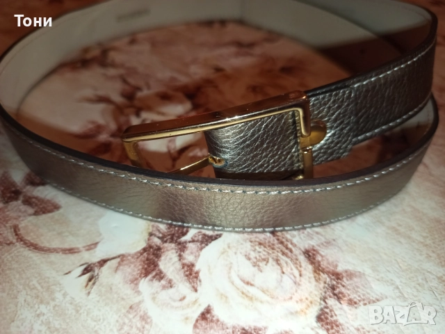 CORTI MILANO Оригинал Нов Дамски Колан от Естествена Кожа 90см., снимка 4 - Колани - 52777265