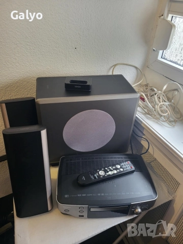 Denon S-101 домашно кино озвучителна система – система за съраунд звук с усилвател и субуфер, снимка 2 - Аудиосистеми - 52849211