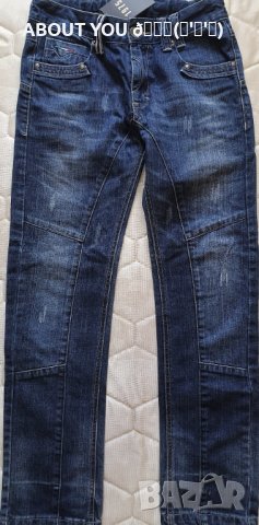 Супер изгодно!!! Модерни детски дънки с ефект за първия учебен ден, снимка 5 - Детски панталони и дънки - 34029705