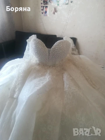 Булчински  рокля. , снимка 2 - Сватбени рокли - 50836599