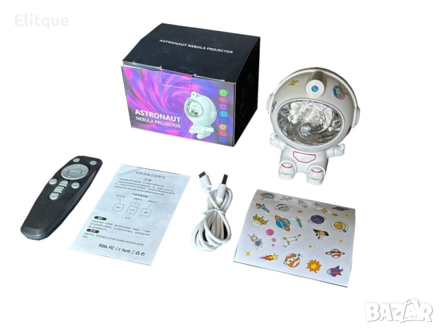 ? Изследвайте космоса с нощната лампа прожектор , снимка 5 - Настолни лампи - 52902031