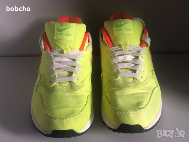 Nike Air Max 1 Premium Magista Pack Volt/Punch QS 665873-700 Men’s Size 10, снимка 2 - Спортни обувки - 39045333