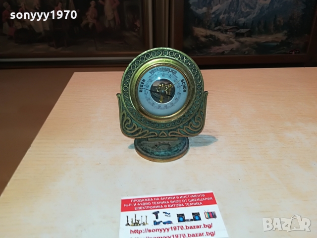 АНТИЧЕН БАРОМЕТЪР ОТ ГЕРМАНИЯ 1503221027, снимка 17 - Антикварни и старинни предмети - 36109424