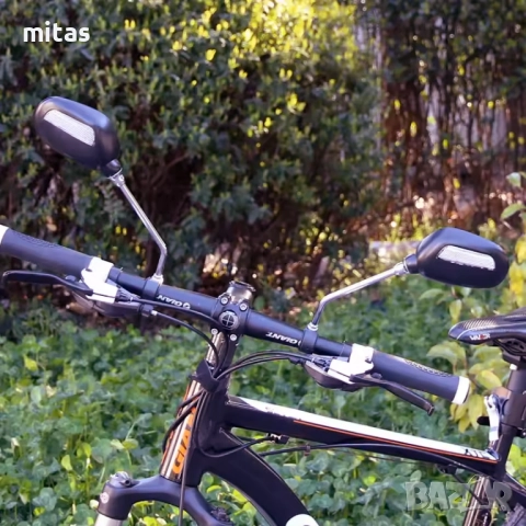 Универсален комплект странични огледала за велосипед, 100 x 65mm, 360°, снимка 12 - Аксесоари за велосипеди - 51773181