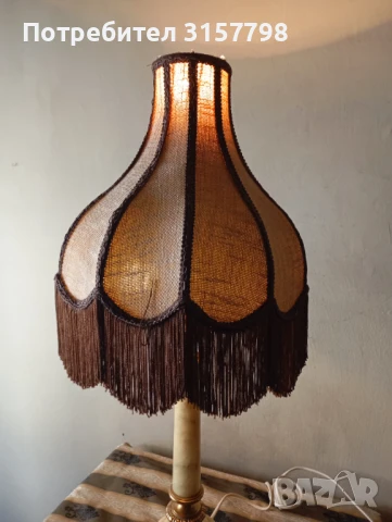Винтидж настолна лампа, снимка 6 - Настолни лампи - 51169936