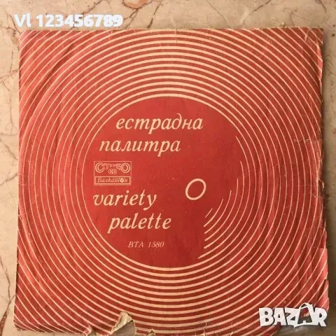 Голяма грамофонна плоча - Естрадна палитра / 1973 - № ВТА 1580