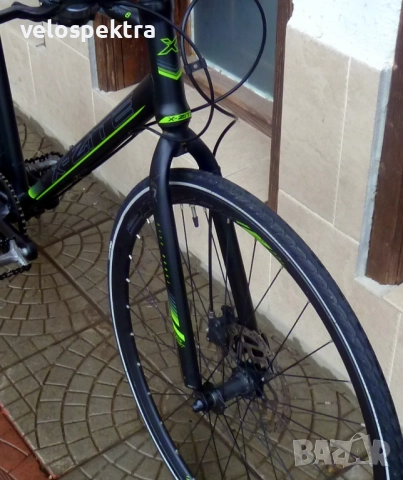 ЕксЗайт Спорт ! Трекинг-Фитнес велосипед ! 1х8 скорости ! Хидравлики диск !, снимка 9 - Велосипеди - 52334944