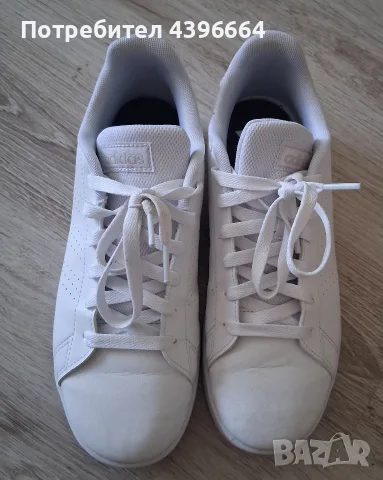 дамски бели обувки на adidas
