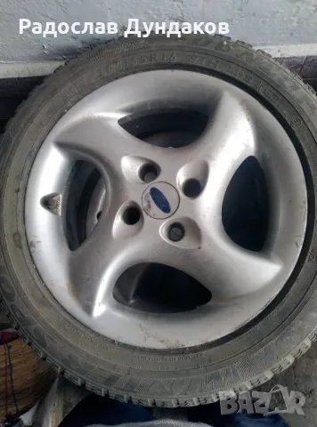 Оригинални алуминиеви джанти за Ford със зимни гуми 205/55R16
