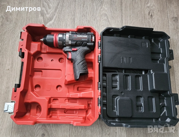 Акумулаторен винтоверт с удар Parkside PSBSAP 12 A1,