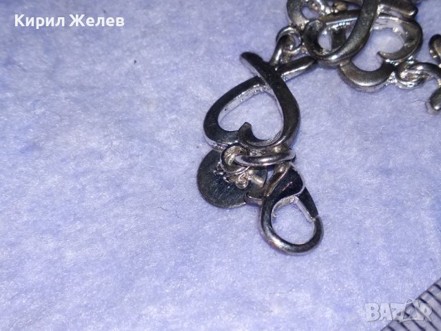 ШАРМАНТНА ДИЗАЙНЕРСКА ПОСРЕБРЕНА АРТ ГРИВНА от БЛАГОРОДНА СТОМАНА с ПЕЧАТ 925 За ПОСРЕБРЯВАНЕ 38734, снимка 8 - Гривни - 41741242