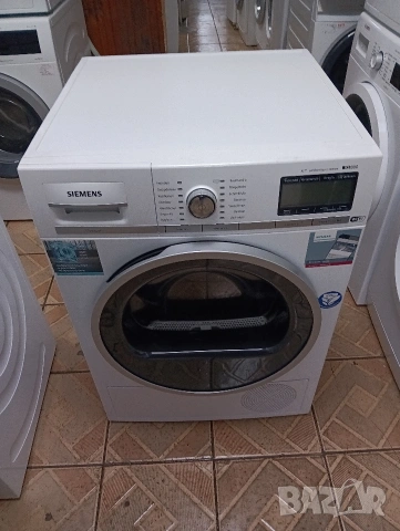 Като нова сушилня с термопомпа Сименс Siemens IQ 800 с WI-FI A+++ 8кг 2 години гаранция!, снимка 6 - Сушилни - 53473076