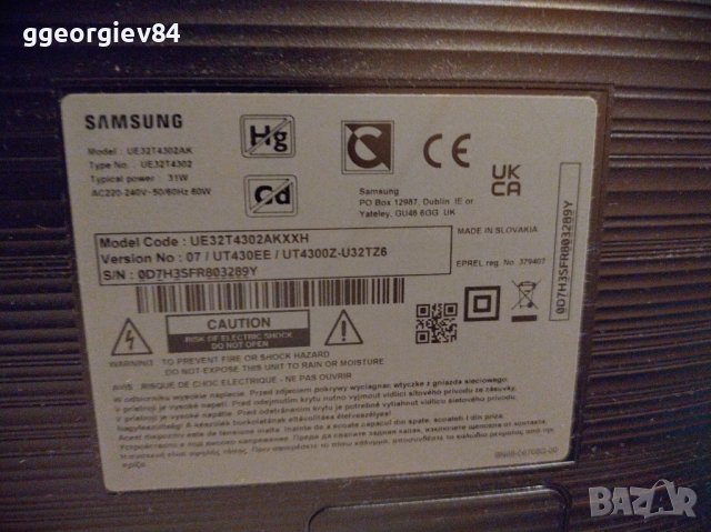 Смарт 32" Samsung UE32T4302 , снимка 3 - Телевизори - 41943530