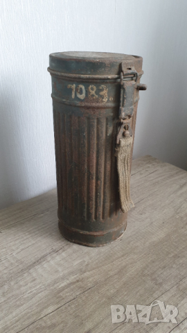 Немски противогаз WW2 , снимка 12 - Колекции - 44758049