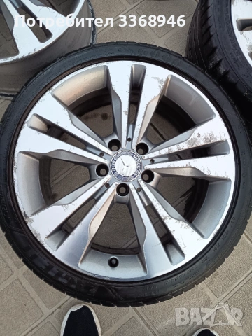 Джанти Мерцедес 18" 5х112 MERCEDES 5X112 CLA A B C E, снимка 6 - Гуми и джанти - 53803250