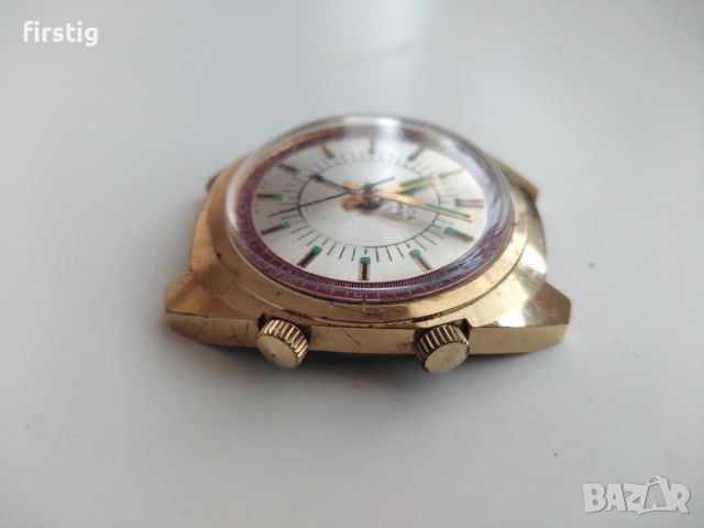 Мъжки Руски Часовник Секонда Звънец, снимка 3 - Мъжки - 53844542