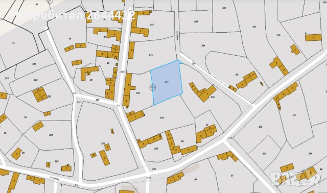 Имот в с. Мостич до гр. В. Преслав - 1350 кв.м. регулация/ток/вода/УПИ, снимка 3 - Парцели - 52460050