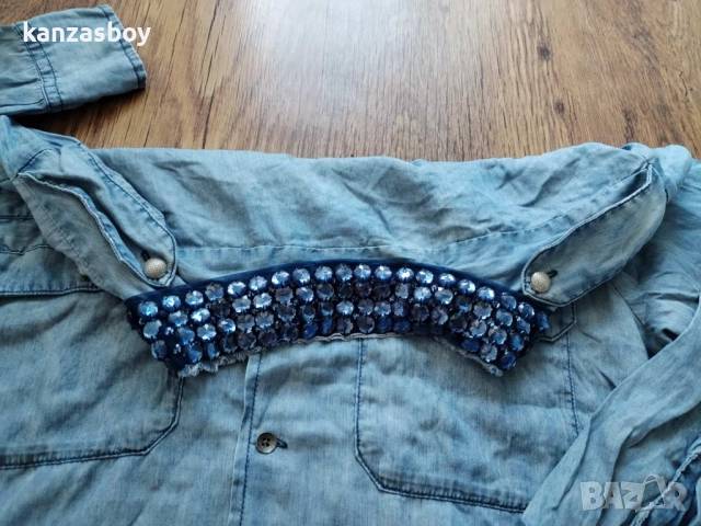 Replay - страхотна дамска риза НОВА С ЕТИКЕТИ ХС, снимка 10 - Ризи - 51660092