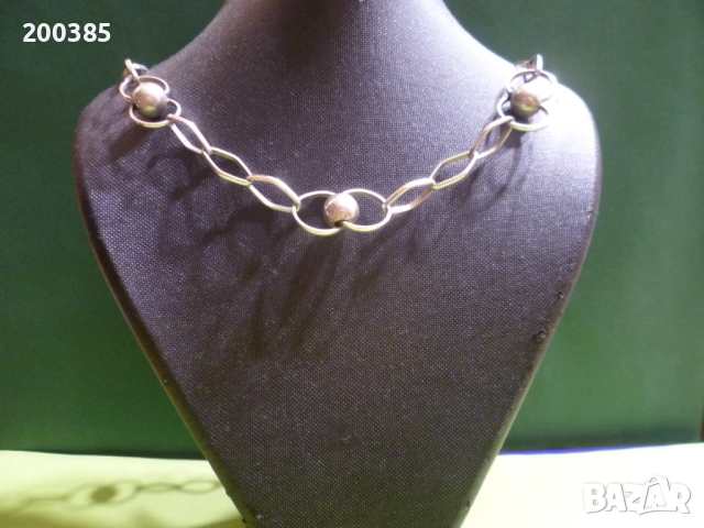 Масивно сребърно колие