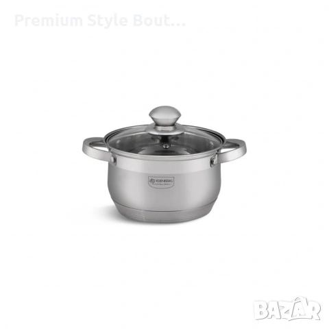 Комплект тенджери от неръждаема стомана , 10 части, Индукция, снимка 12 - Други - 53742448