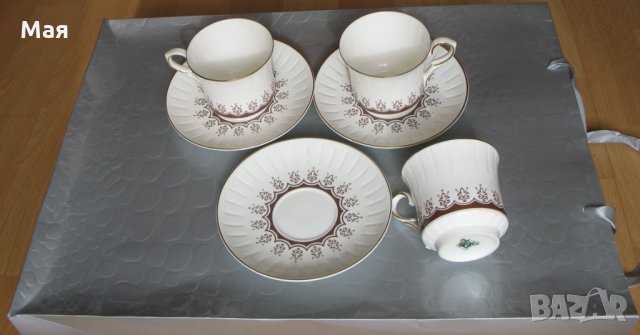 Нов сервиз за кафе или чай от фин качествен порцелан, снимка 7 - Сервизи - 35740046