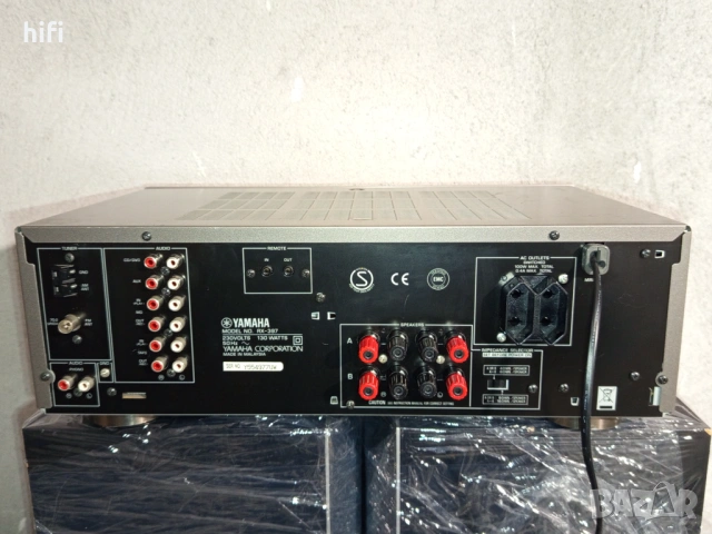 Стерео ресивър Yamaha RX-397, снимка 4 - Ресийвъри, усилватели, смесителни пултове - 53501483