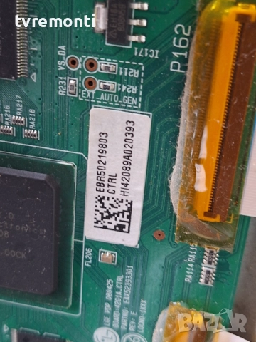 T-CONTROL BOARD EBR50219803 EAX52393301 за 42-инчов телевизор LG Модел 42PG3000 ,с дисплей PDP42G102, снимка 3 - Части и Платки - 52097271