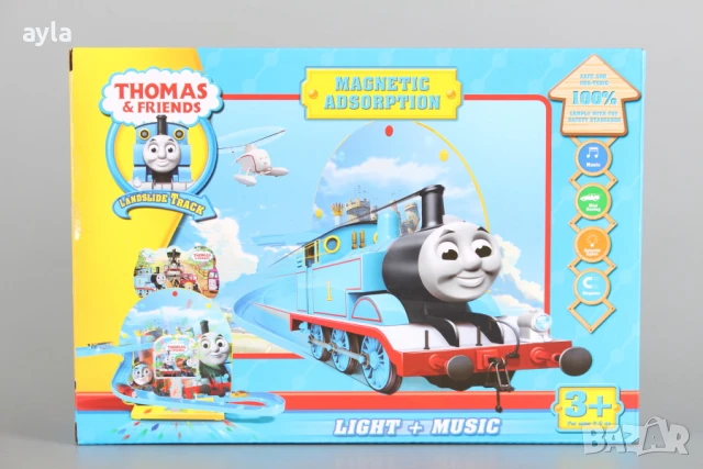 Релсов път - Ескалатор с локомотивчета, снимка 2 - Музикални играчки - 48263506