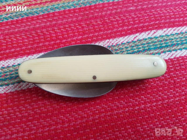 Сгъваема лъжица слонова кост