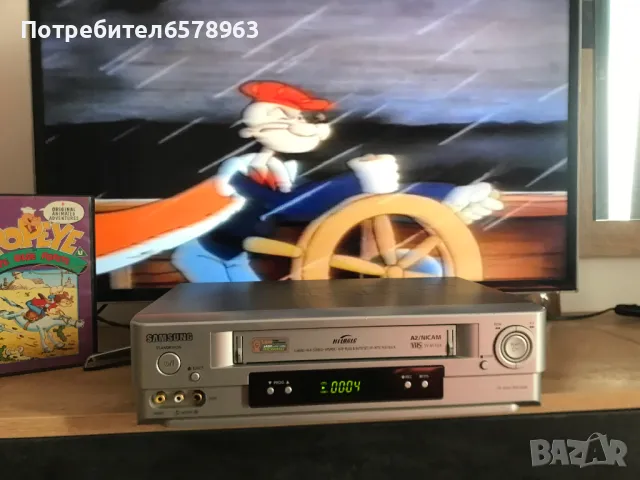 Видеокасета '' Попай моряка ''  VHS, снимка 6 - Анимации - 50229669