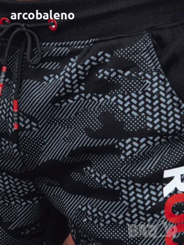 Мъжки спортен панталон с камуфлажен принт, 2цвята , снимка 9 - Панталони - 47561881