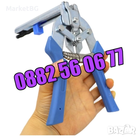 Клещи за връзване на колбаси, клещи за връзване на луканки + 600 скоби, снимка 2 - Друго търговско оборудване - 51786240