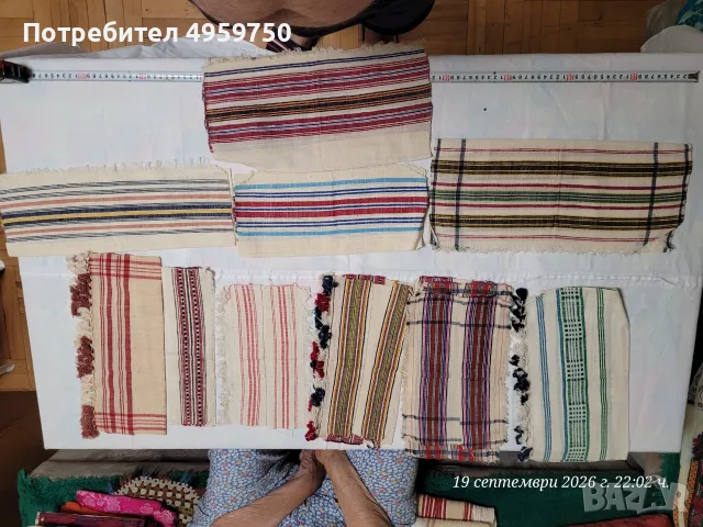 Кърпи ръно извезани кърпи , снимка 4 - Декорация за дома - 56228110