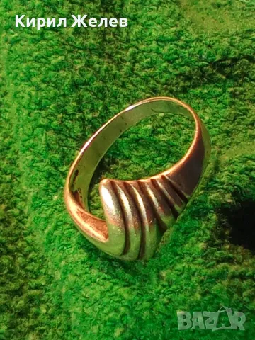 АРТИСТИЧЕН СРЕБЪРЕН ПРЪСТЕН СРЕБРО 925 БИЖУ ХУДОЖЕСТВЕНА РЪЧНА ИЗРАБОТКА 45577, снимка 16 - Пръстени - 46268742
