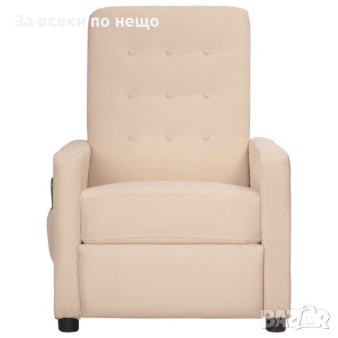 Масажен наклоняем стол, кремав, текстил, снимка 3 - Масажори - 42453715