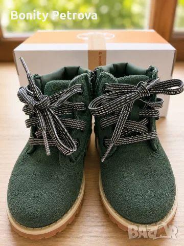 timberland велурени боти 23 номер, снимка 4 - Детски боти и ботуши - 55843770