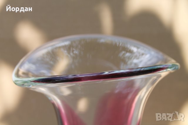 Кристална ваза *мурано, снимка 2 - Декорация за дома - 41855805